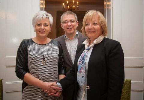 Małgorzata Karwat, Paweł Niewiadomski i Jolanta Kondys-Sikora archiuwm PIT