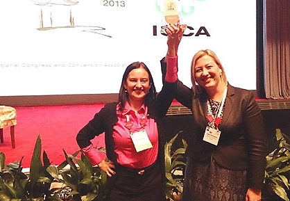 Anna Górska (prezes zarządu Gdansk Convention Bureau), Marta Wiśniewska (koordynator Gdansk Convention Bureau) archiwum ICCA