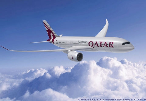 Airbus w barwach Qatar achiwum Airbus