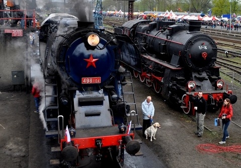 Parada parowozów archiwum PKP Cargo