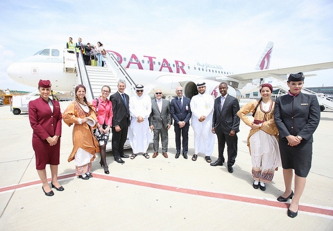 Otwarcie połączenia Doha - Larnaka archiwum Qatar Airways
