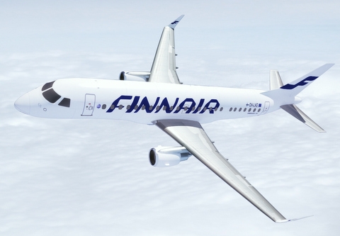 Embraer 190 w barwach Finnair archiwum Finnair
