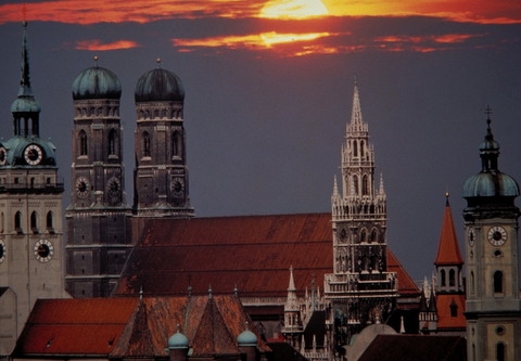 Panorama Monachium archiwum germany.travel