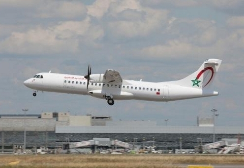 Samolot ATR72 w barwach Air Maroc archiwum Air Maroc