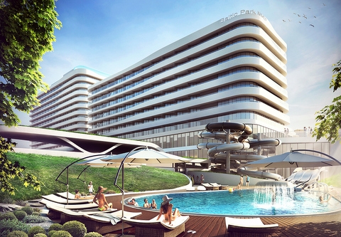 Wizualizacja Baltic Park Molo w Świnoujściu archiwum Zdrojowa Invest