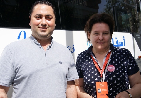 Kammoun Karim i Wiesława Przybylska