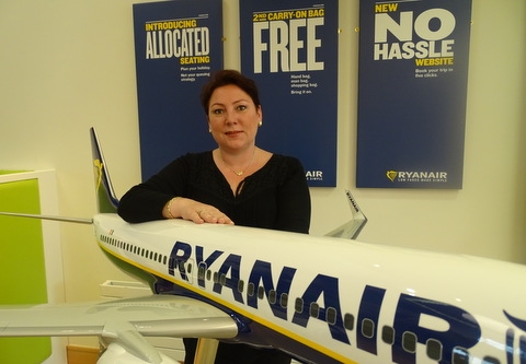 Olga Pawlonka archiwum Ryanair'a