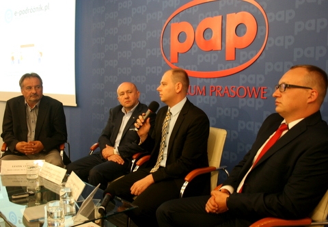 Na zdjęciu od lewej: Leszek Cieślik, Stanisław Wodyński, Andrzej Sroczyński, Jacek Patro