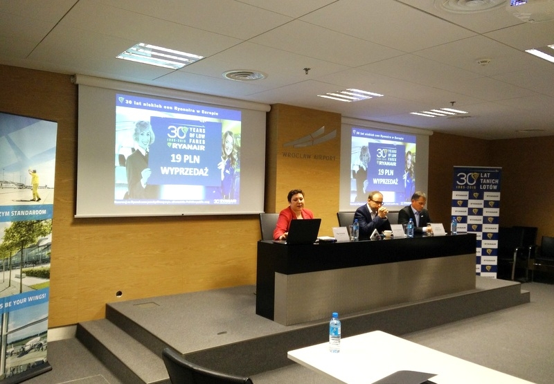 Konferencja Ryanair'a we Wrocławiu archiwum Ryanair'a
