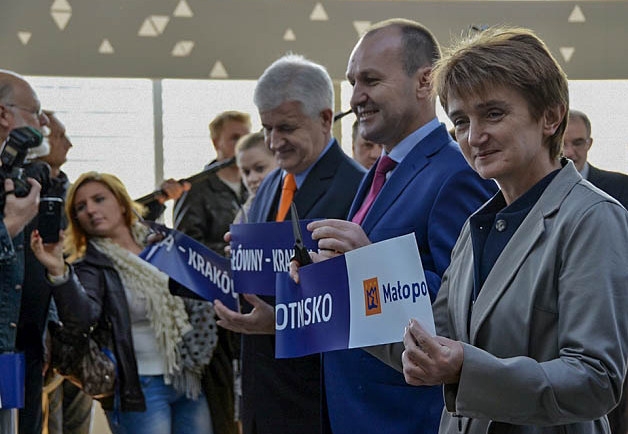 Otwarcie nowej części terminalu archiwum Airport Kraków