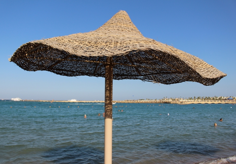 Na plaży egipskiej AG