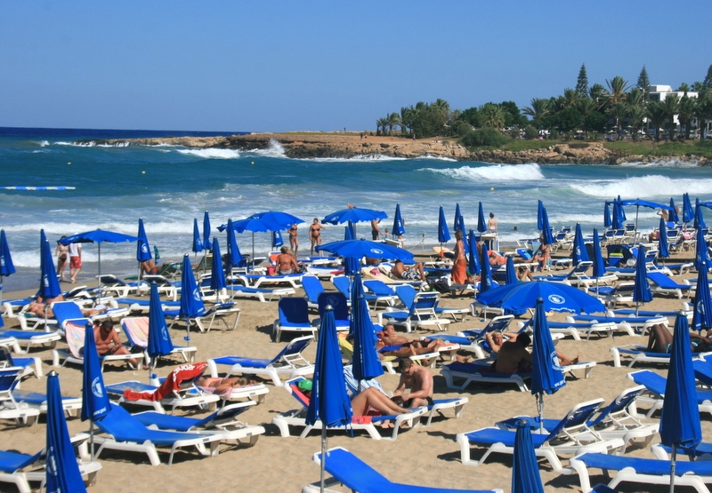 Plaża w Protaras na Cyprze AG