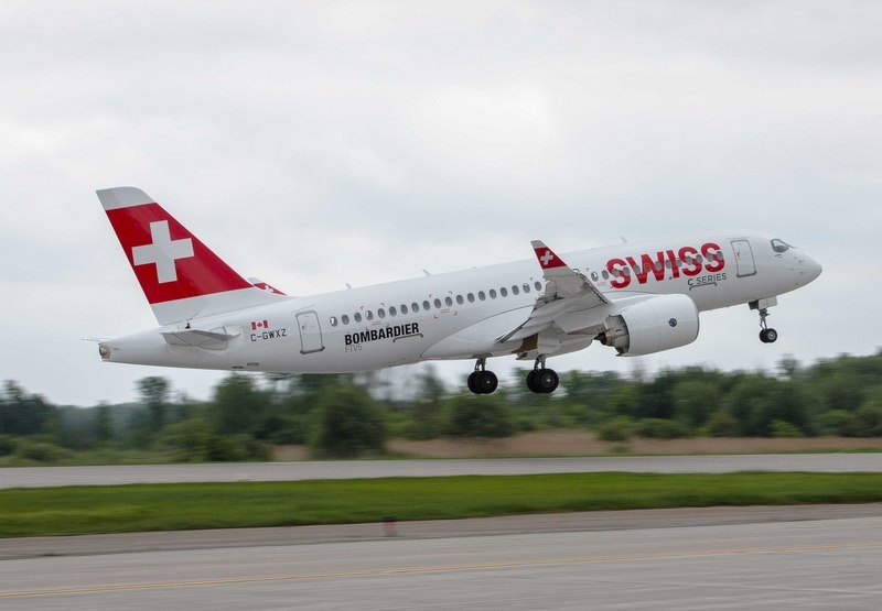 Bombardier CS 100 archiwum Bombardiera