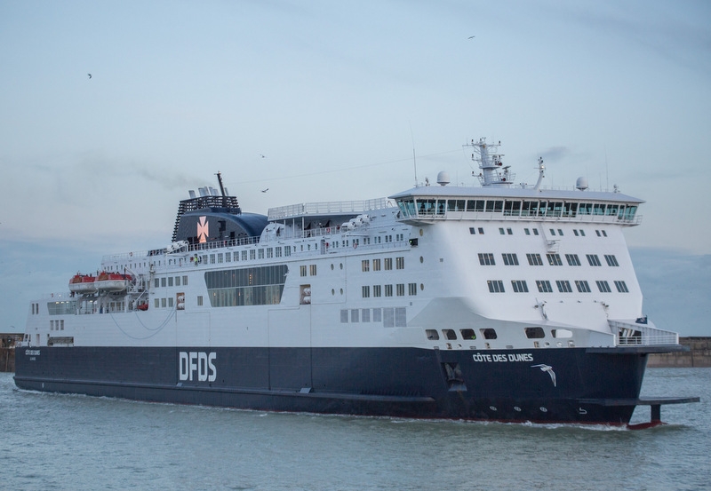 Prom Cote des Dunes 2 archiwum DFDS Seaways