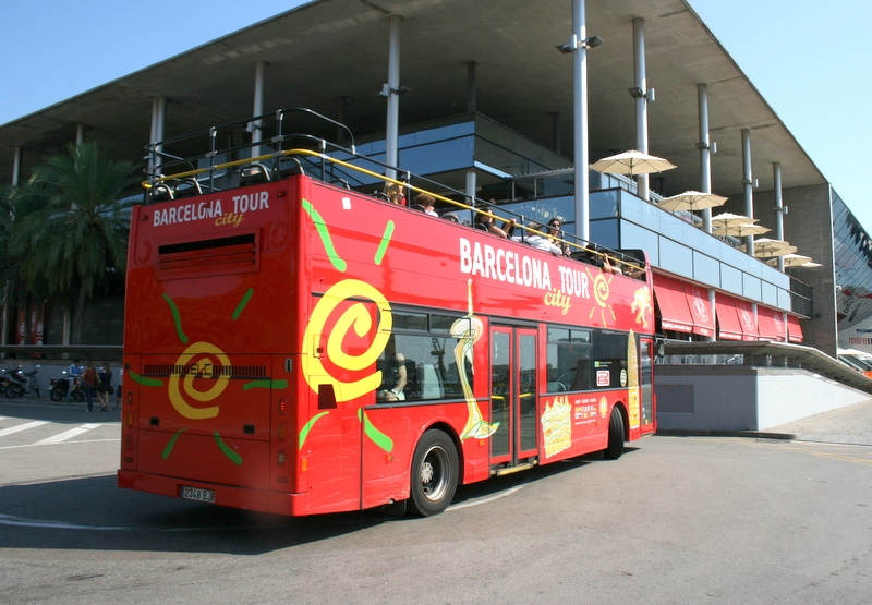 Autobus wycieczkowy w Barcelonie AG