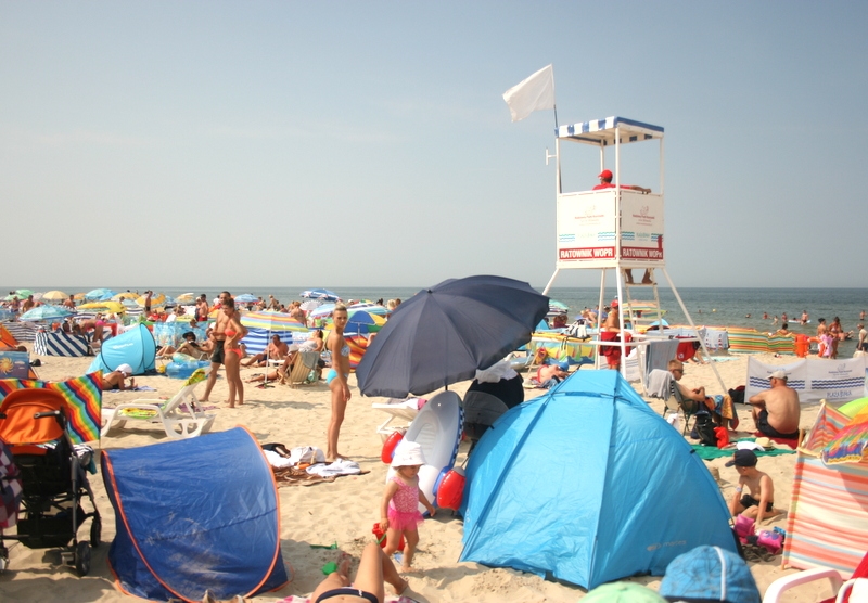 Plaża w Krynicy Morskiej AG