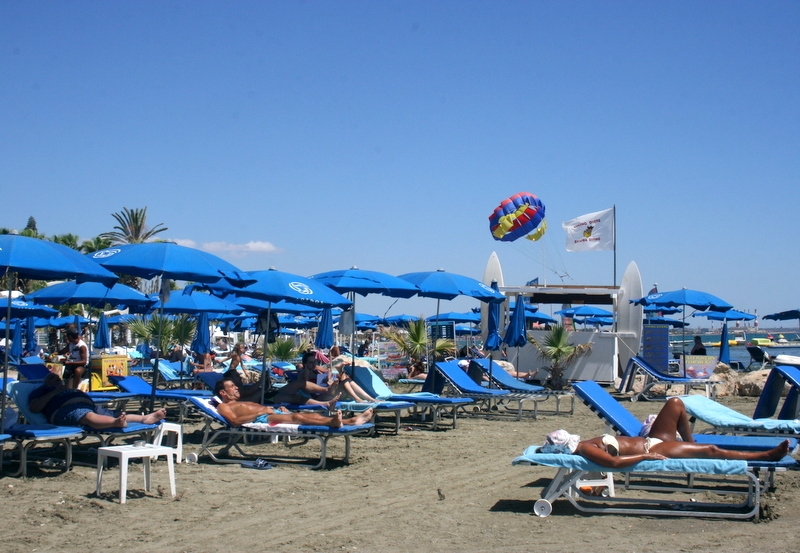 Jedna z plaż cypryjskich AG