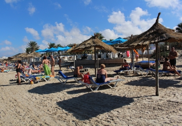 Jedna z plaż tunezyjskich AG