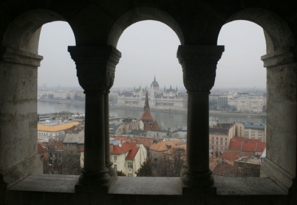 Panorama Budapesztu, stolicy Węgier AG