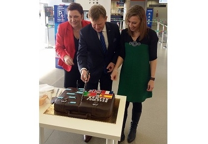 Inauguracja lotu na trasie Warszawa/Modlin - Walencja archiwum Ryanair'a