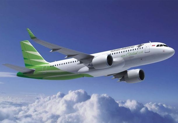 Airbus w barwach Garuda Indonesia archiwum Airbusa