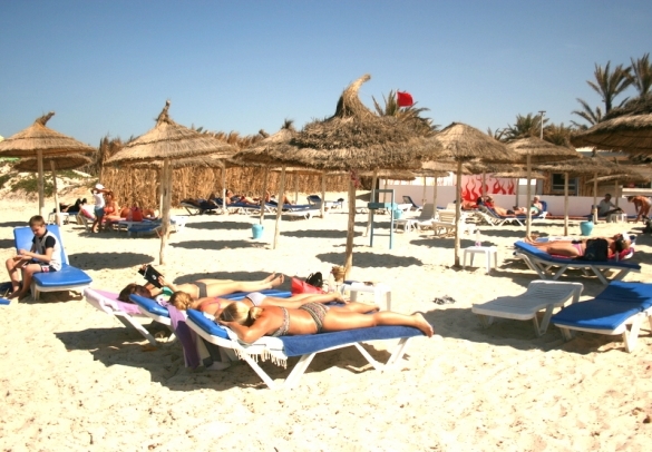 Jedna z plaż tunezyjskich AG