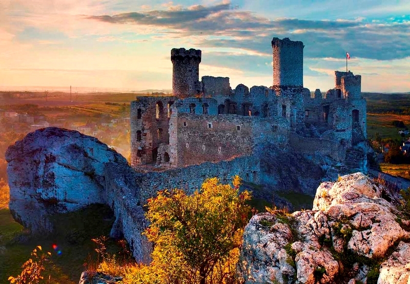 Zamek w Ogrodzieńcu archiwum slaskie.travel