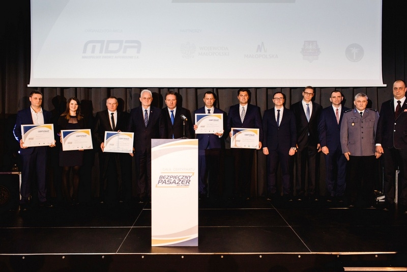 Gala Certyfikatu Bezpieczny Pasażer bezpieczny-pasażer.pl