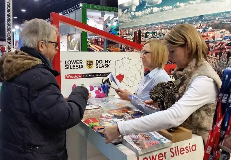 Stoisko wrocławskie podczas targów w Utrechcie archiwum UM Wrocław