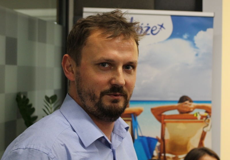 Adam Dudziński, lider projektu Lidl Podróże AG