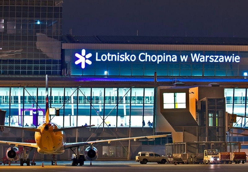 Warszawskie lotnisko