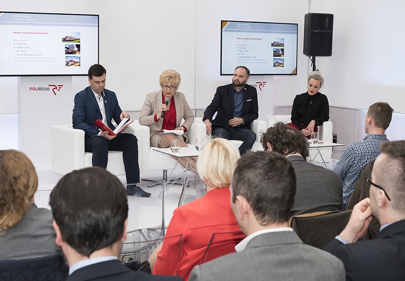 Konferencja prasowa Polregio archiwum Polregio