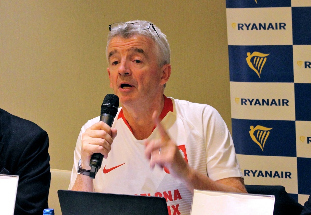 Michael O'Leary, prezes Ryanaira MM
