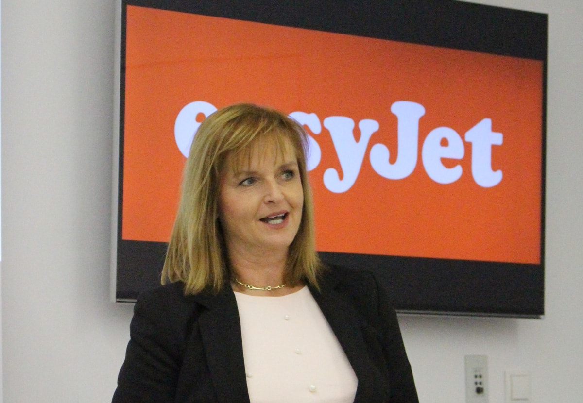 Ali Gayward, dyrektor oddziału easyJet w Wielkiej Brytanii MM