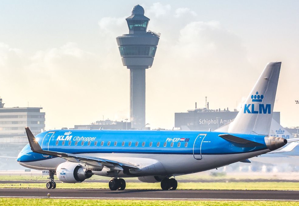 Embraer 175 w barwach KLM archiwum KLM