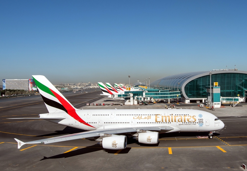 Airbus A380 w barwach Emirates archiwum Emirates