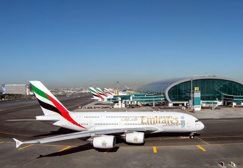 Airbus A380 w barwach Emirates archiwum Emirates