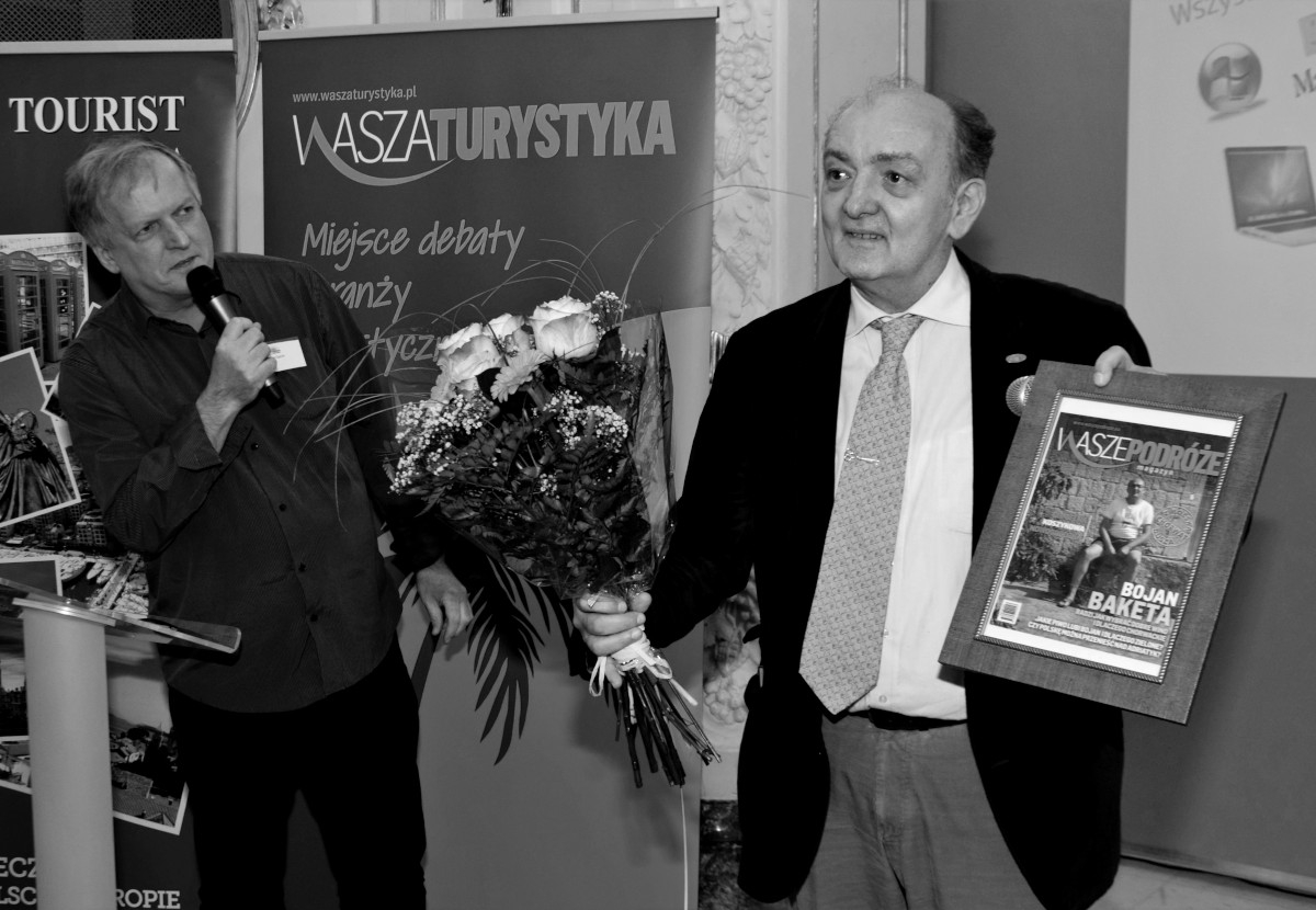 Pożegnanie Bojana Bakety podczas II Forum Promocji Turystycznej w Warszawie archiwum portalu WaszaTurystyka.pl
