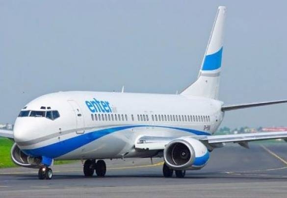 Samolot w barwach Enter Air Enter Air zaczyna latać w Wielkiej Brytanii