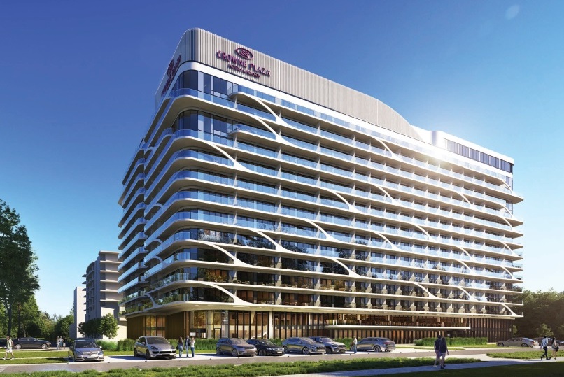 Wizualizacja nowego hotelu