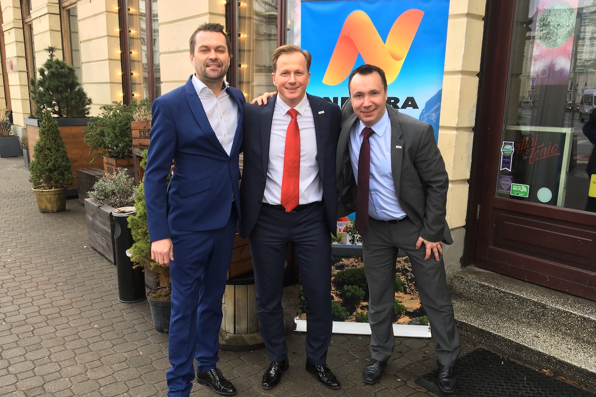 Piotr Czerniej, Maciej Nykiel, Artur Rezner z Nekery. Piotr Czerniej, Maciej Nykiel, Artur Rezner z Nekery