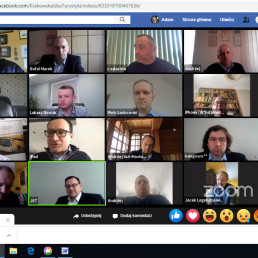 Telekonferencja zorganizowana przez Krakowską Izbę Turystyki