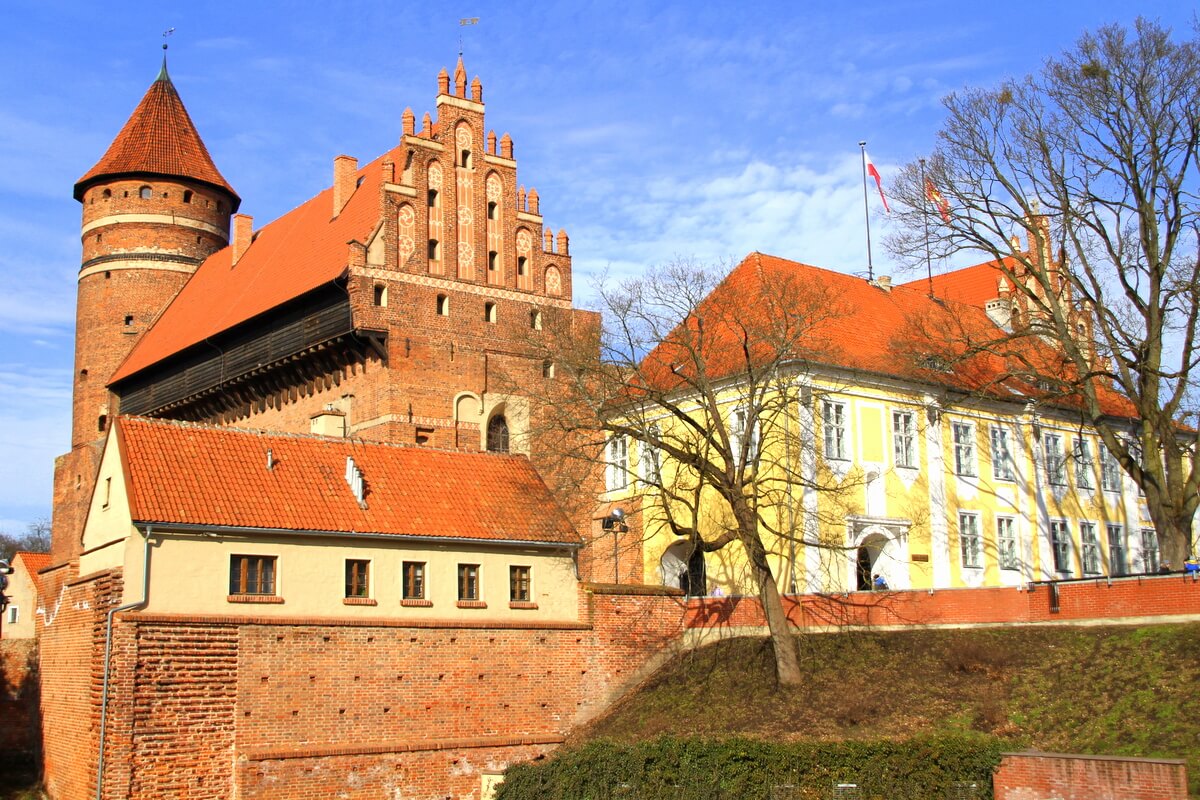 Zamek w Olsztynie Olsztyński zamek