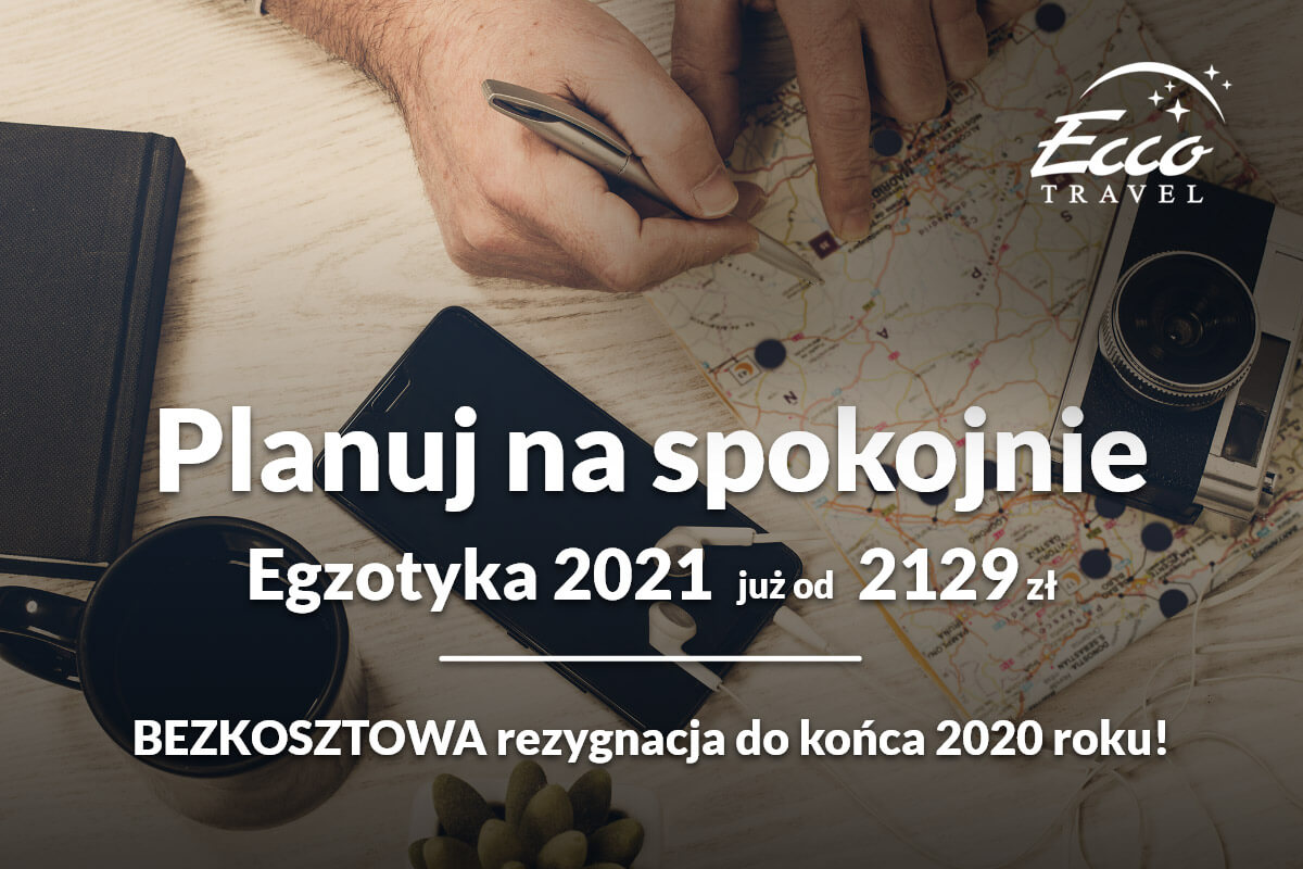 Planuj na spokojnie z Ecco Travel Ecco Travel promuje Lato 2021