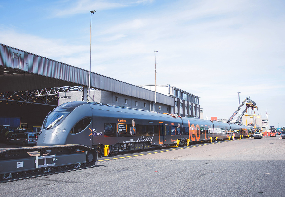 Pociąg Leo Express Leo Express wraca na trasy z Krakowa