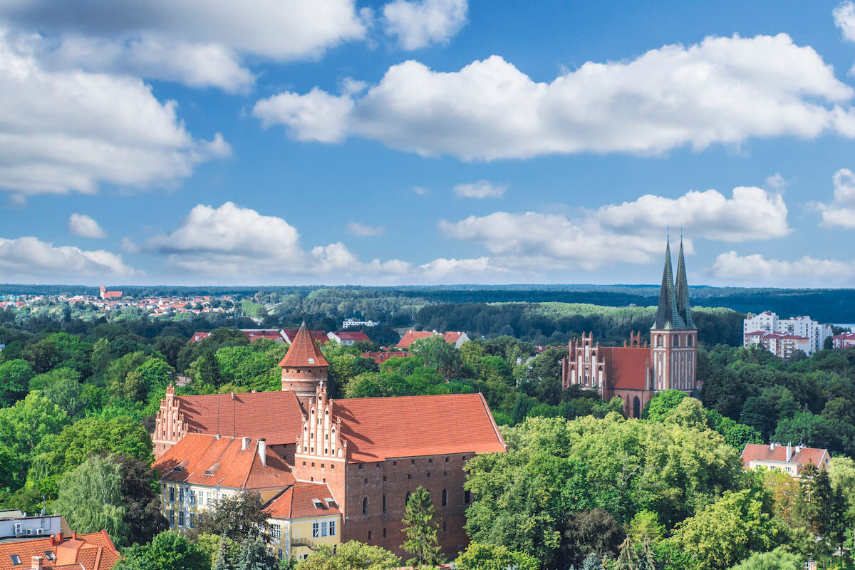 Osztyn zamek Kopernika