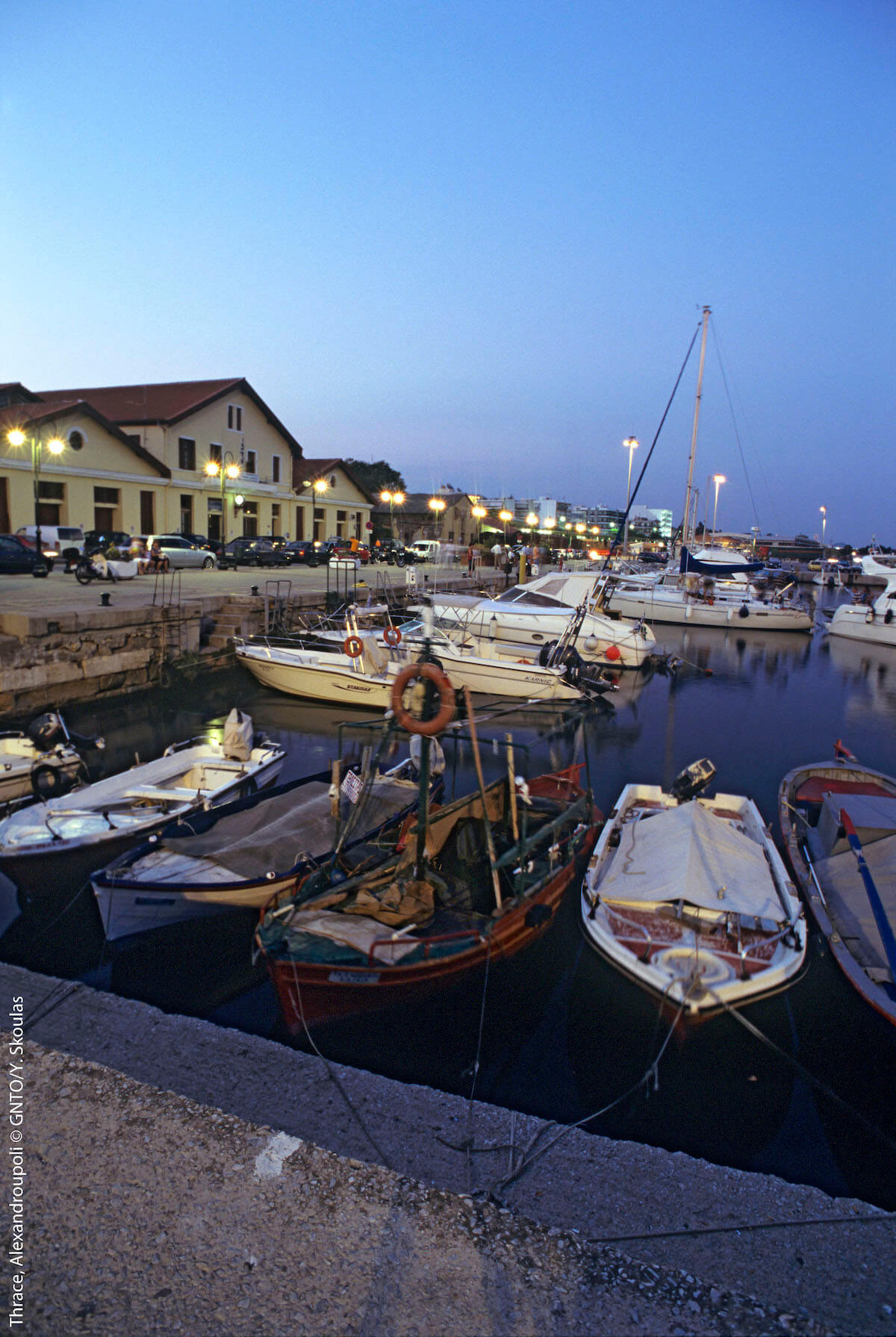 Alexandropolis, stary port