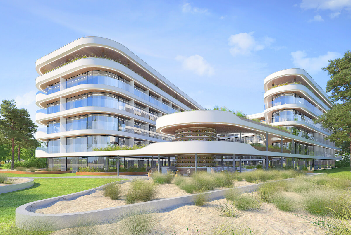 Wizualizacja nowego hotelu Movenpick wkracza do Polski