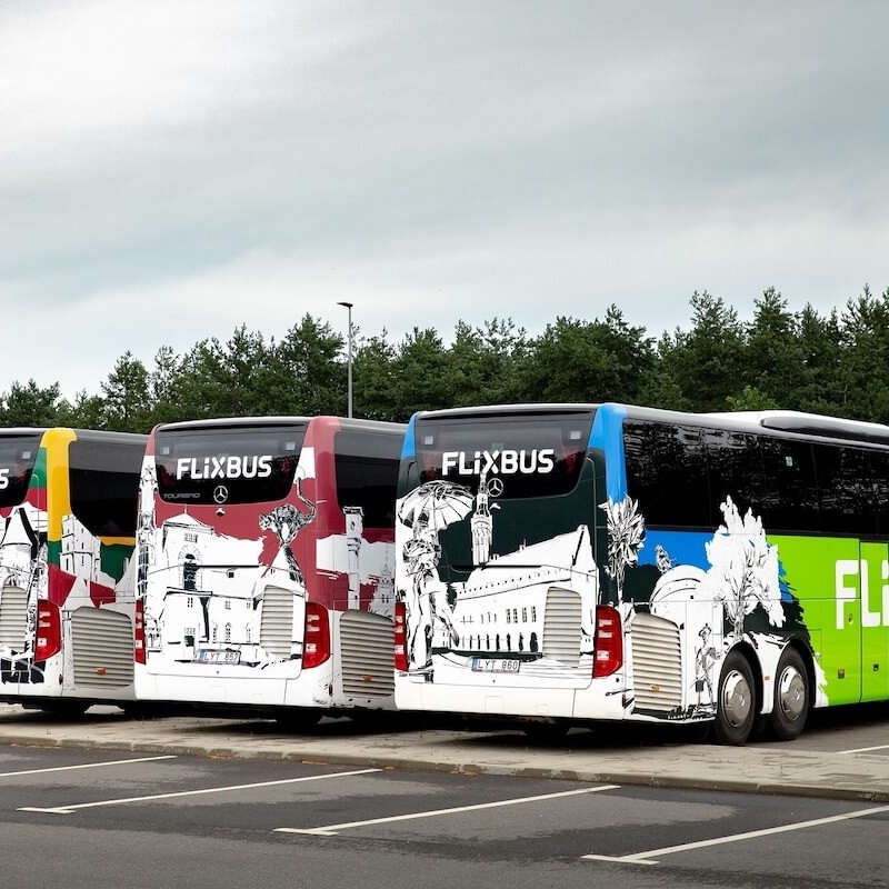 Flixbus w krajach bałtyckich