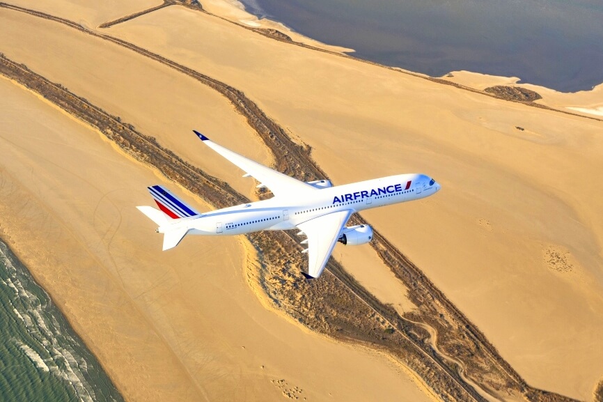 Więcej połączeń Air France